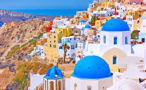 Santorini Blue Domes – The Most Scenic Santorini Blue Domes | Thirea Suites