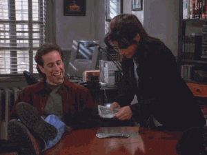Jerry Seinfeld Laughing GIF Jerry Seinfeld Laughing GIF
