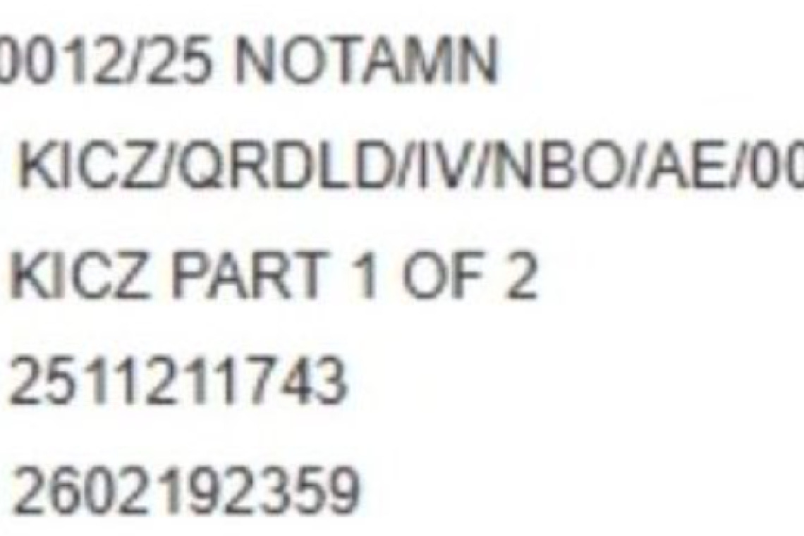 U.S. Issues NOTAM over Venezuela and Caribbean Sea "Deteriorating Security Situation"