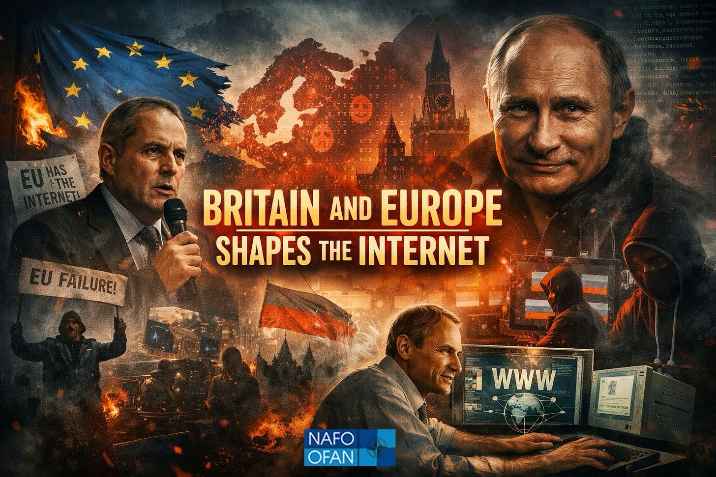 Europe Rhetoric Britain and Europe shapes the Internet, while Belgium leads in anti-EU ...