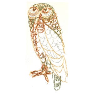 Minerva's Owl, writing about Art logo