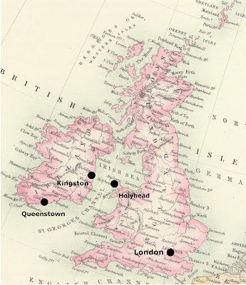 Map of the United Kingdom