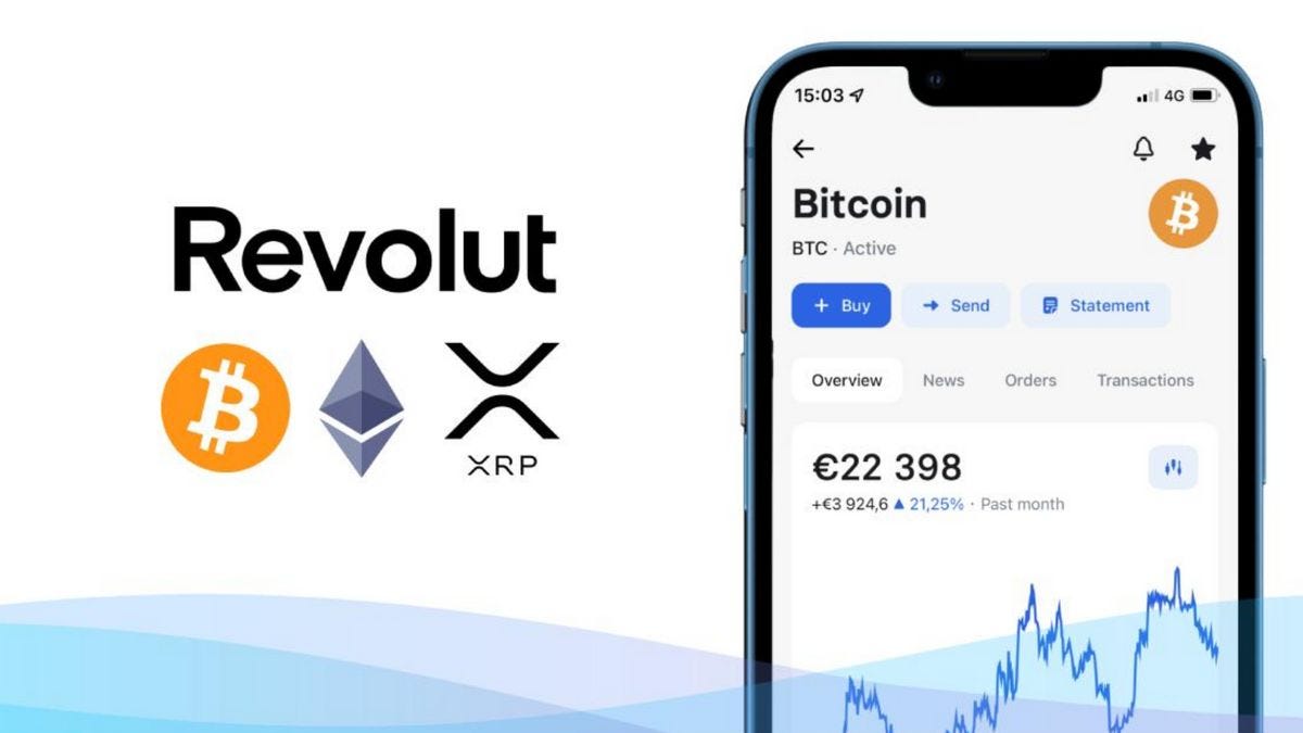 Revolut is building a crypto derivatives platform ; PayPal expands physical  payments footprint with new credit card 🛍️