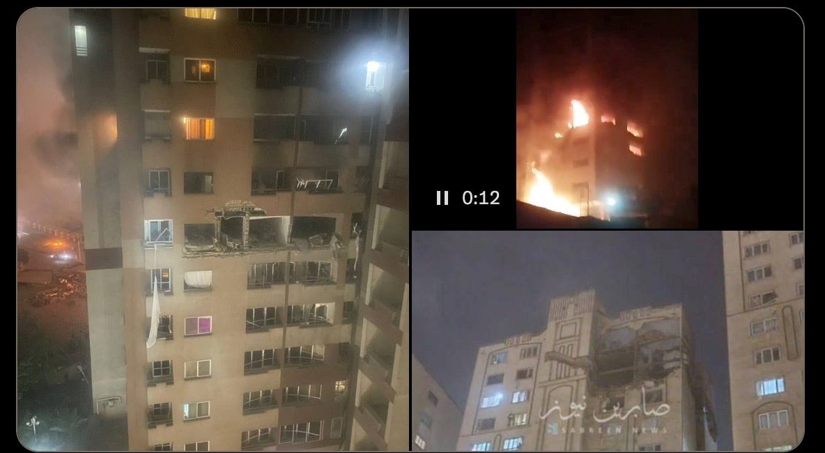 PSYOP-WW3 COMMENCING: On The Eve Of Trump's Iran Deal Israel Launches Operation "Am Kalavi" ("With the People, Like a Lion") AIRSTRIKES