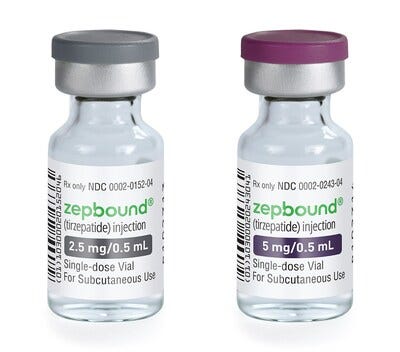 Lilly releases Zepbound® (tirzepatide) single-dose vials ... Lilly releases Zepbound® (tirzepatide) single-dose vials ...