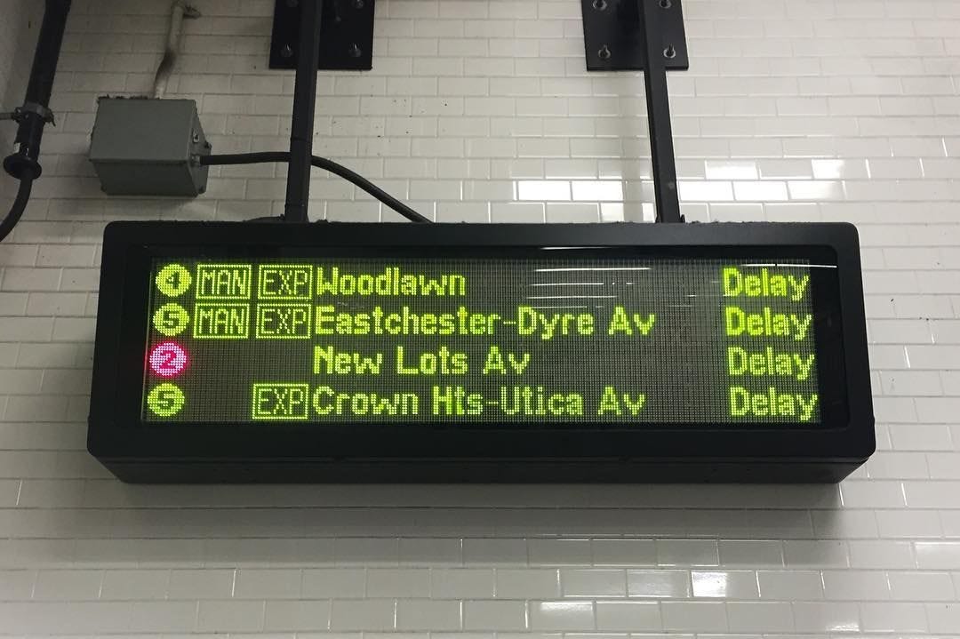 Let's Hope You Didn't Try to Take the Subway Friday Morning