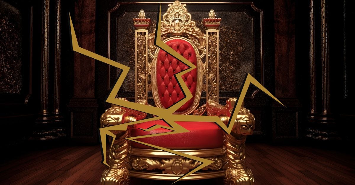 Crumbling Myth of The Wise Elder - Aether Candace - Throne crumbling Crumbling Myth of The Wise Elder - Aether Candace - Throne crumbling