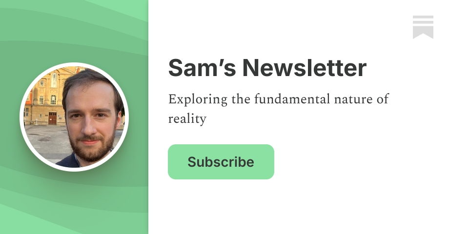Sam’s Newsletter | Substack