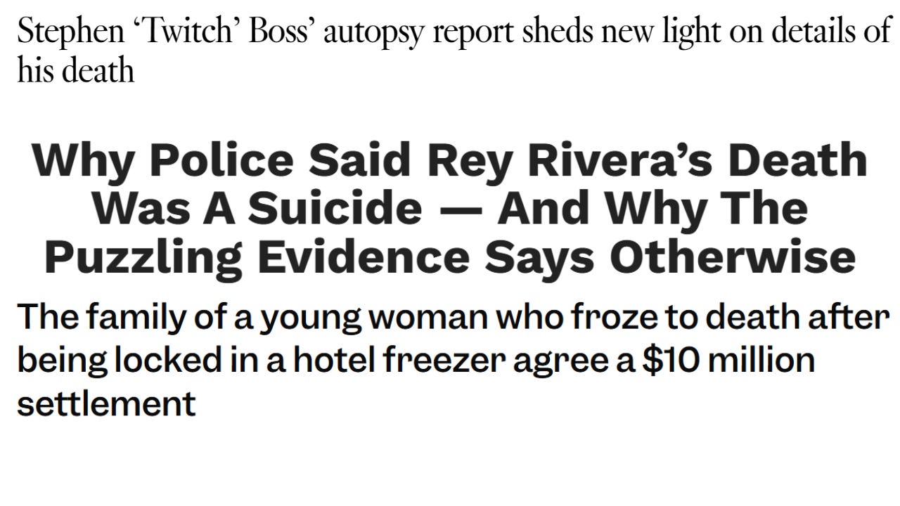 Kate Putnam, Rey Rivera Mysterious Death