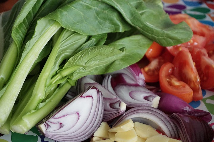 SInigang ingredients