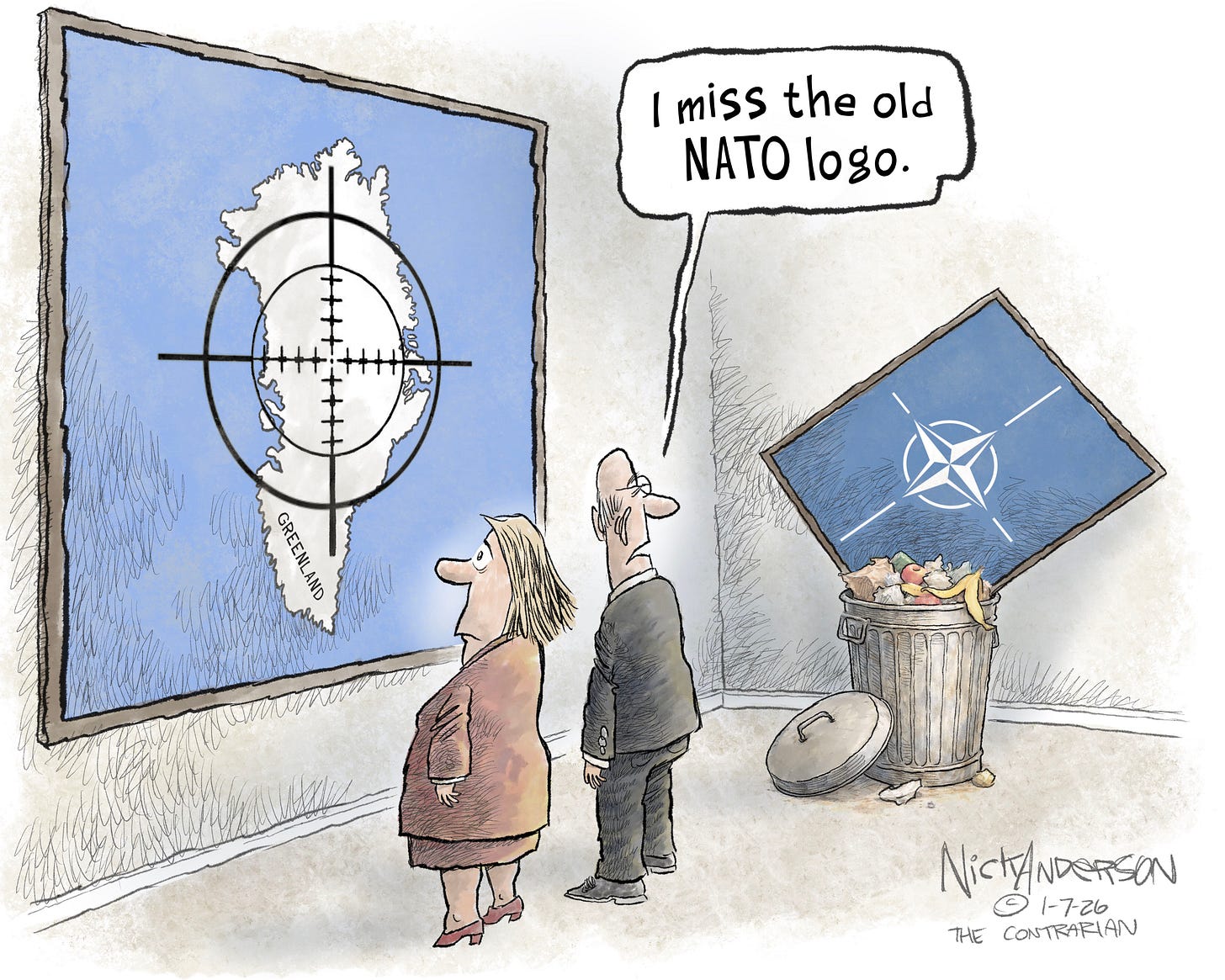 Opinion | Nick Anderson cartoon on NATO and Greenland - The Washington Post