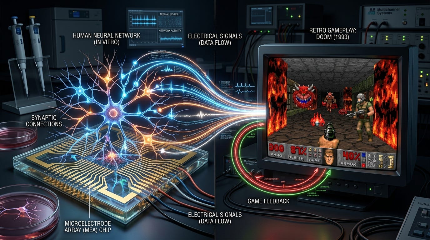 Human Neurons Playing Doom: Why This Breaks Every Existing Legal Framework