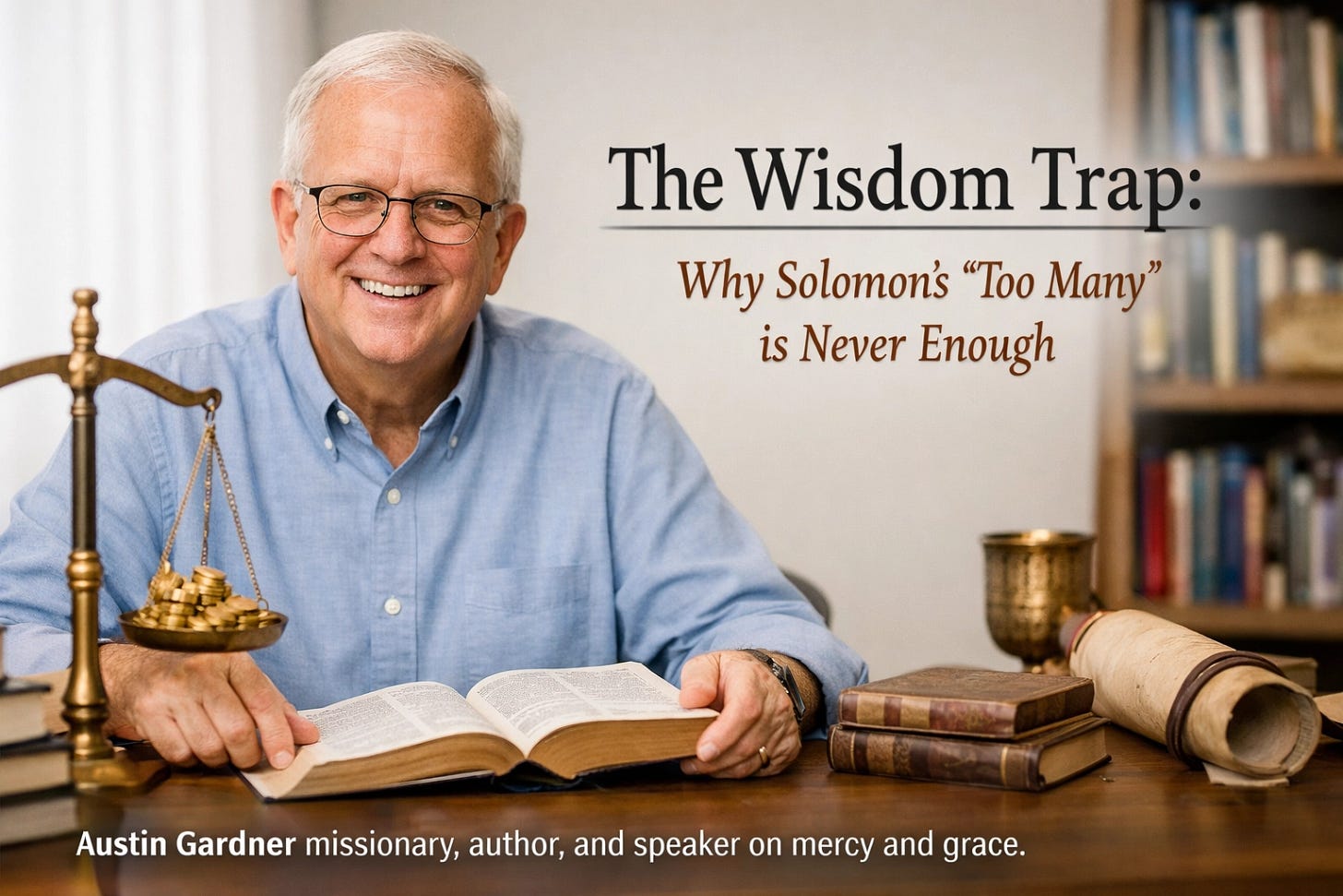 [HERO] The Wisdom Trap: Why Solomon’s ‘Too Many’ is Never Enough