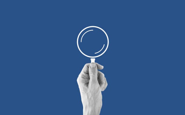 magnifying glass - magnifying glass stock pictures, royalty-free photos & images