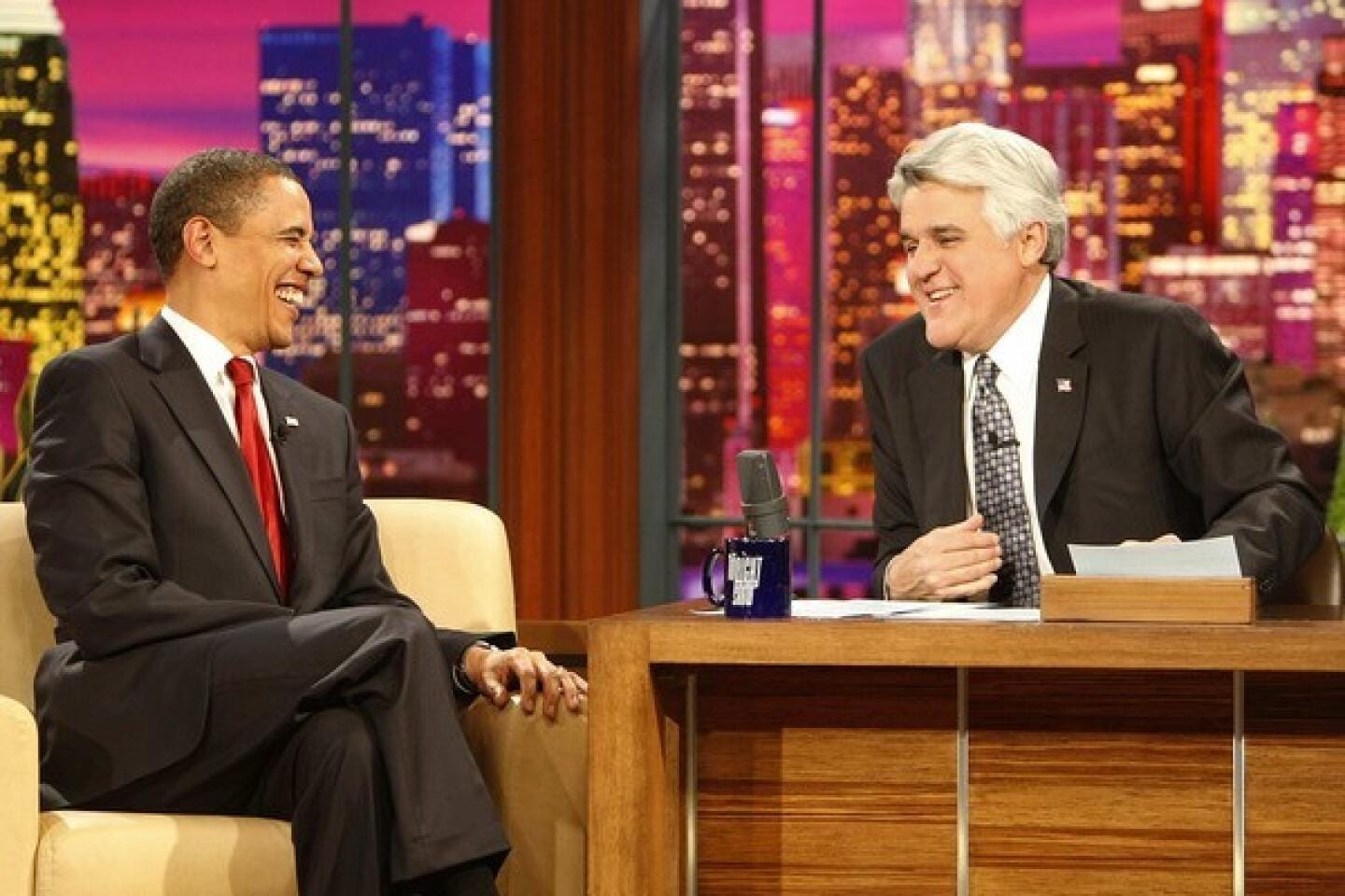 Obama visit boosts ratings for 'Tonight Show With Jay Leno' - Los Angeles Times Obama visit boosts ratings for 'Tonight Show With Jay Leno' - Los Angeles Times