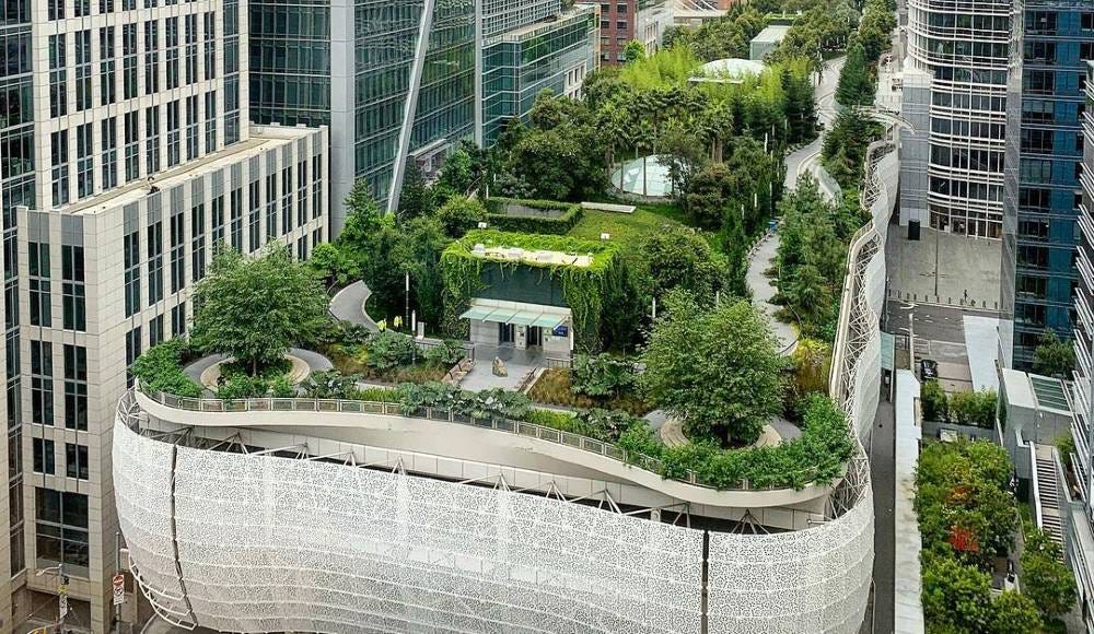 This Floating Park Is A Paradise Amid SF&#8217;s Skyscrapers