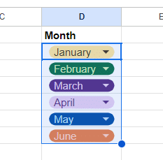 Autofill options 