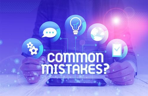 Mistakes in FEA