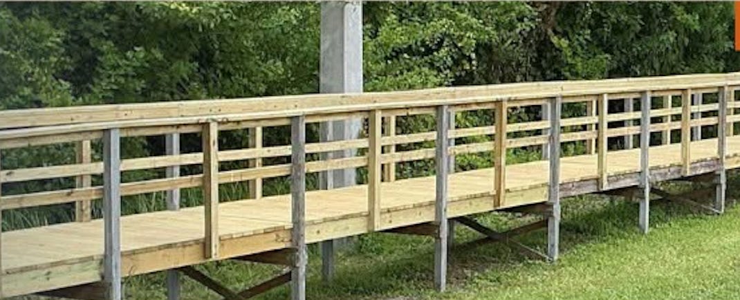 Manatee County Rehabilitates Pedestrian Boardwalk Used by Williams Elementary Students
