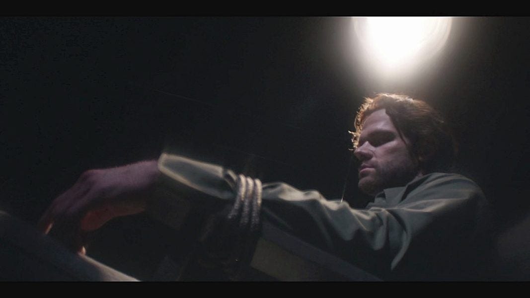 Cordell Walker realizing he is tied down to a chair 4.10 End This Way MTTG Cordell Walker realizing he is tied down to a chair 4.10 End This Way MTTG