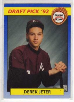 Derek-Jeter-Draft-Card-1992 Derek-Jeter-Draft-Card-1992