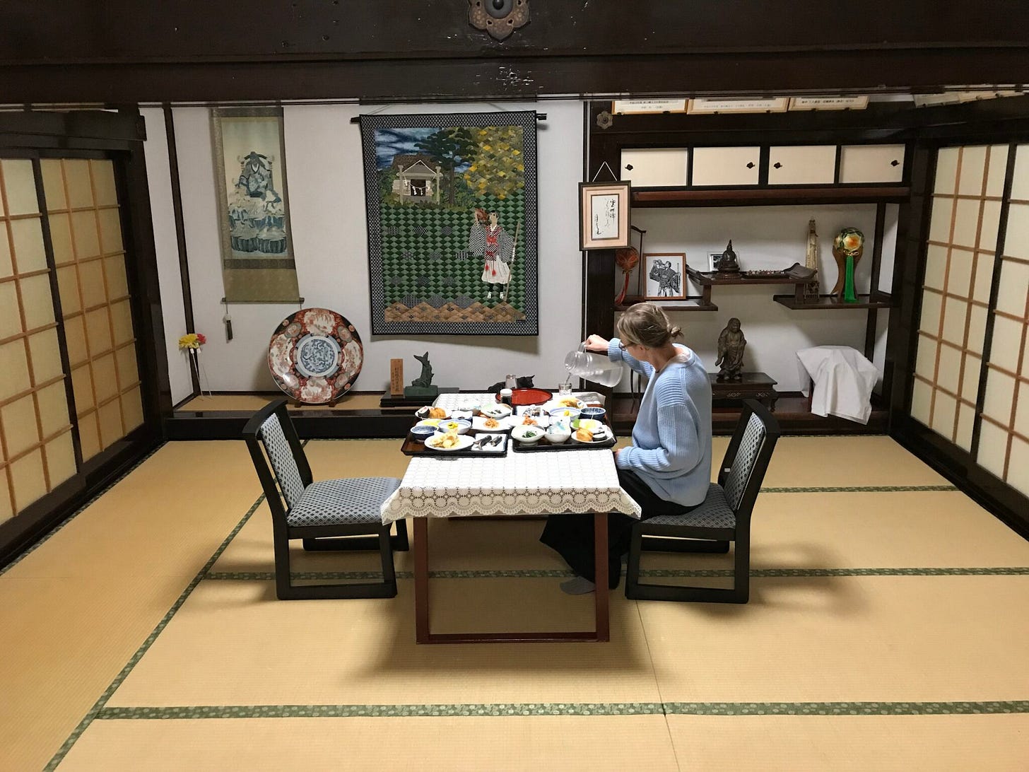 traditioneller japanischer Raum traditioneller japanischer Raum