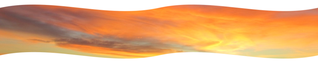 bright orange and gold clouds during a sunset many years ago. 