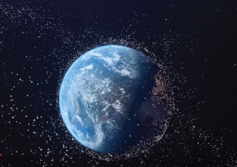 Space Situational Awareness (SSA) is complicated by space junk.