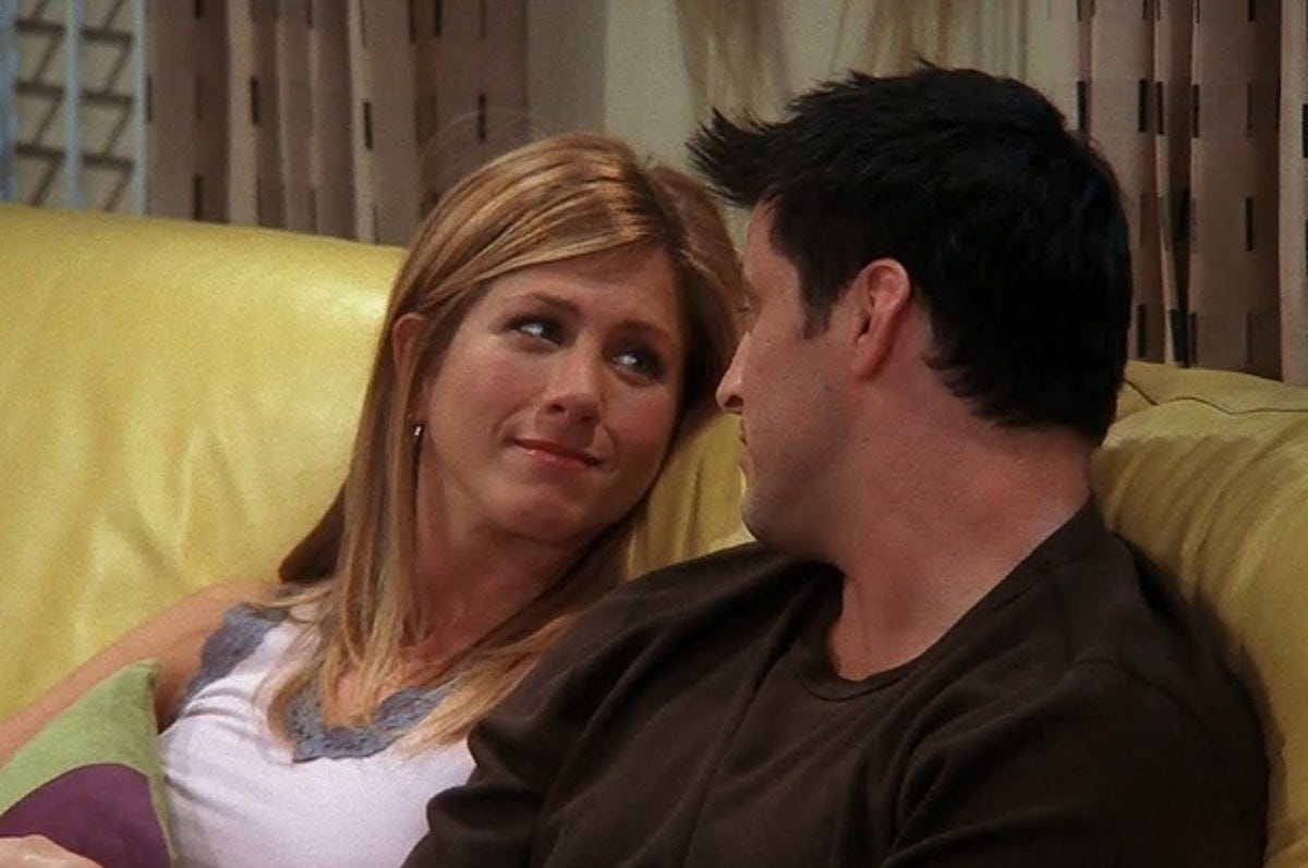 The Creator Of "Friends" Opened Up About The Decision To Put Rachel And  Joey Together