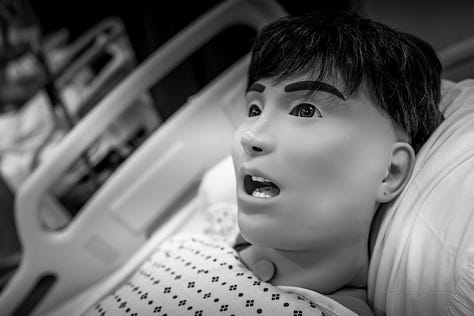 state-of-the-art nursing facility mannequins for student practice
