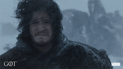 jon snow being cold