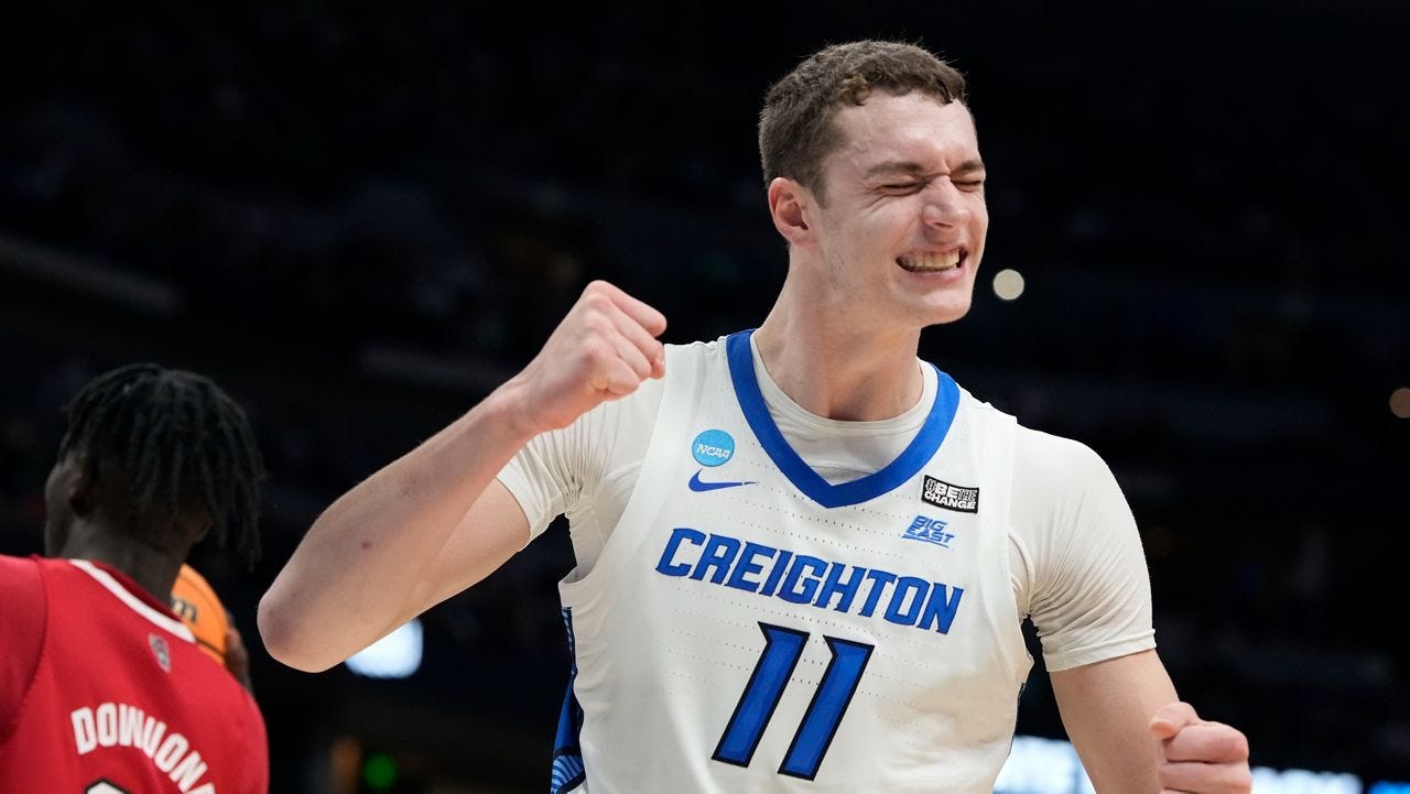 Kalkbrenner leads Creighton past N.C. State in March Madness