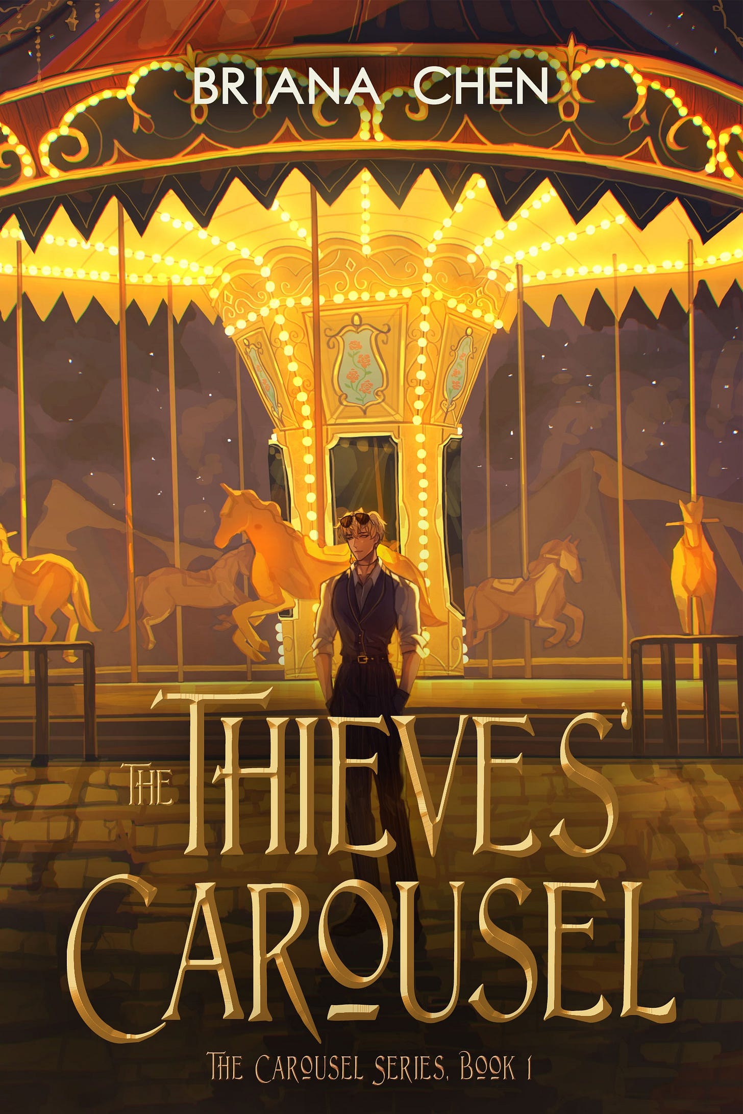 Book Cover of The Thieves' Carousel Book Cover of The Thieves' Carousel