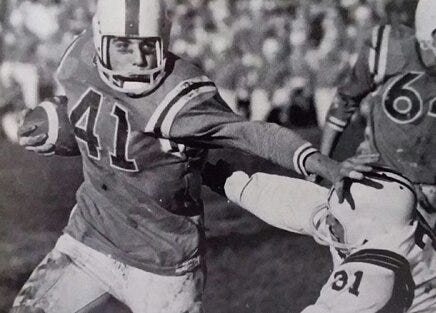 1966 East high school football in Anchorage, Alaska.