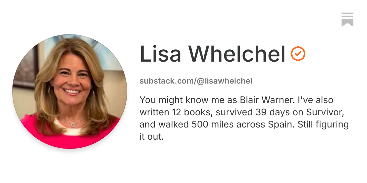 Lisa Whelchel | Substack