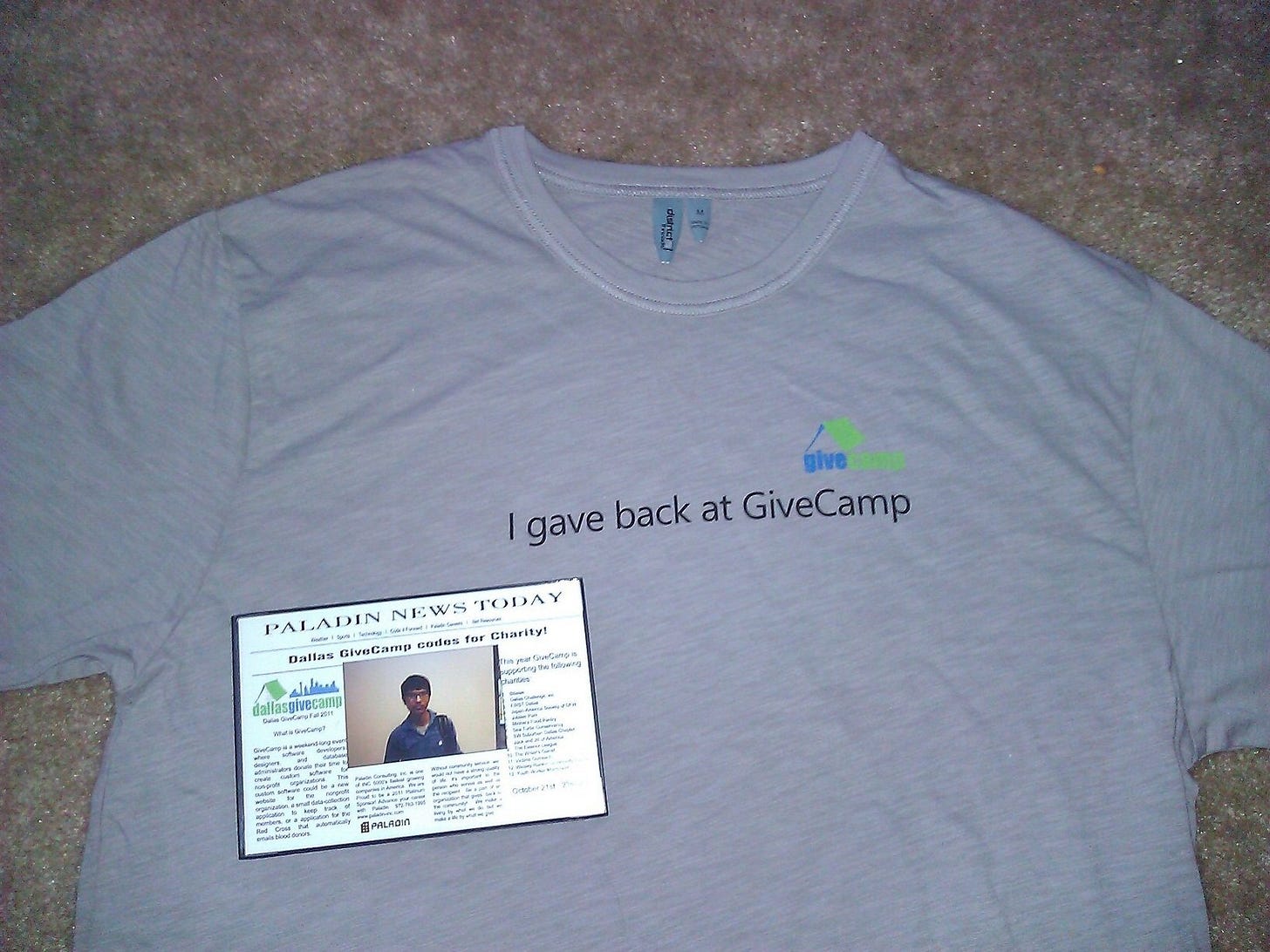 shirt Dallas GiveCamp