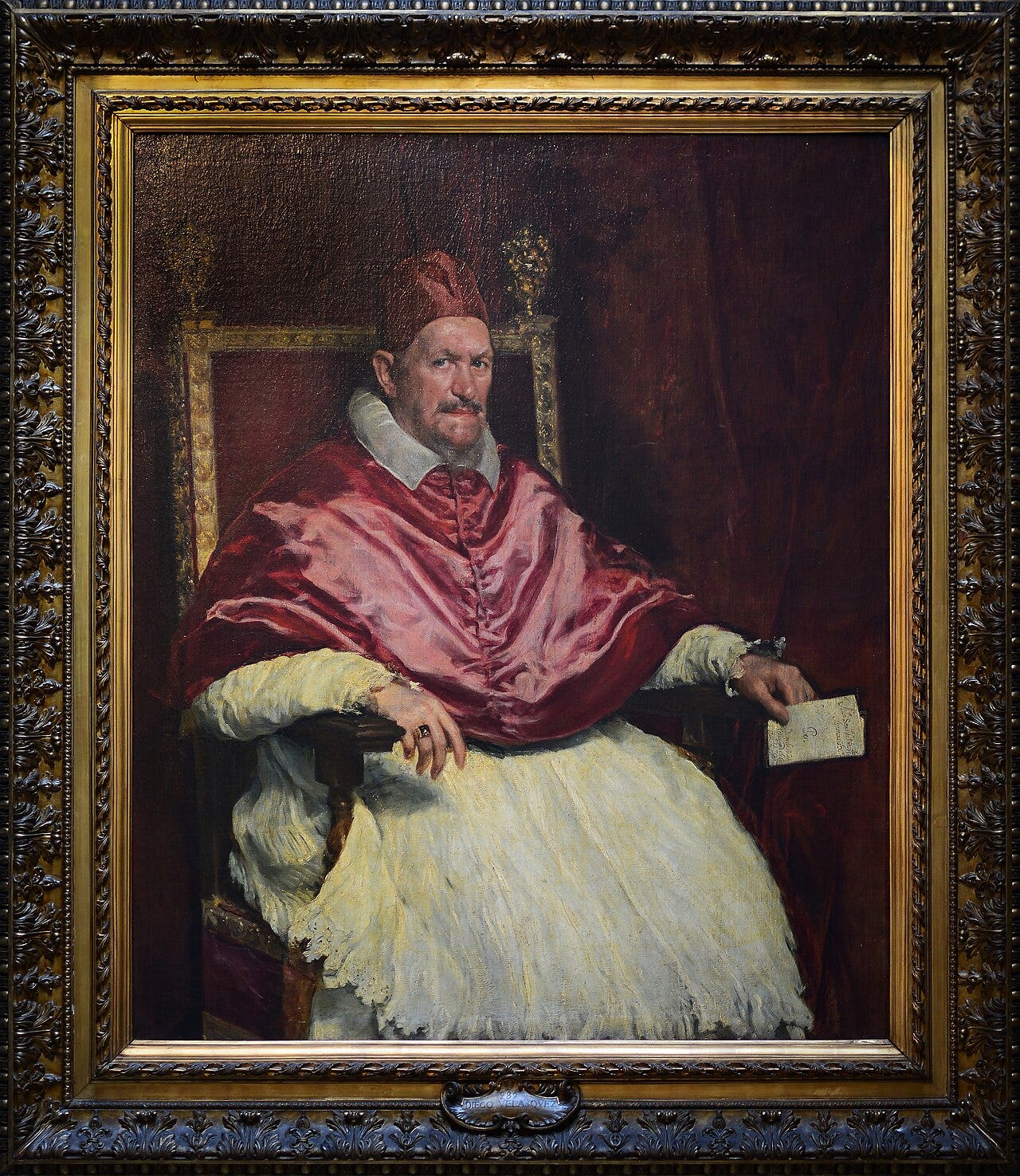 Velazquez Portrait of Pope Innocent X Velazquez Portrait of Pope Innocent X