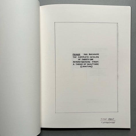 Mel Bochner: Primer, Simon Lee Gallery, London, 2014 [Art Books & Ephemera. Art: © Mel Bochner]