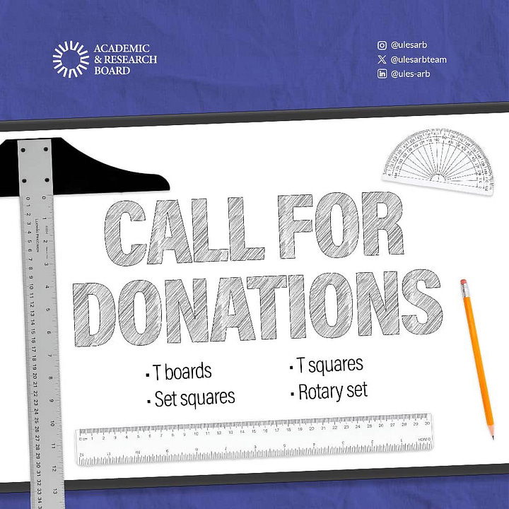 ECX Soft Skills Training and ULES ARB Call For Donations
