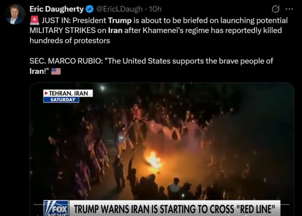 White House Gives Mixed Signals On Iran As Slaughter Continues In The ...