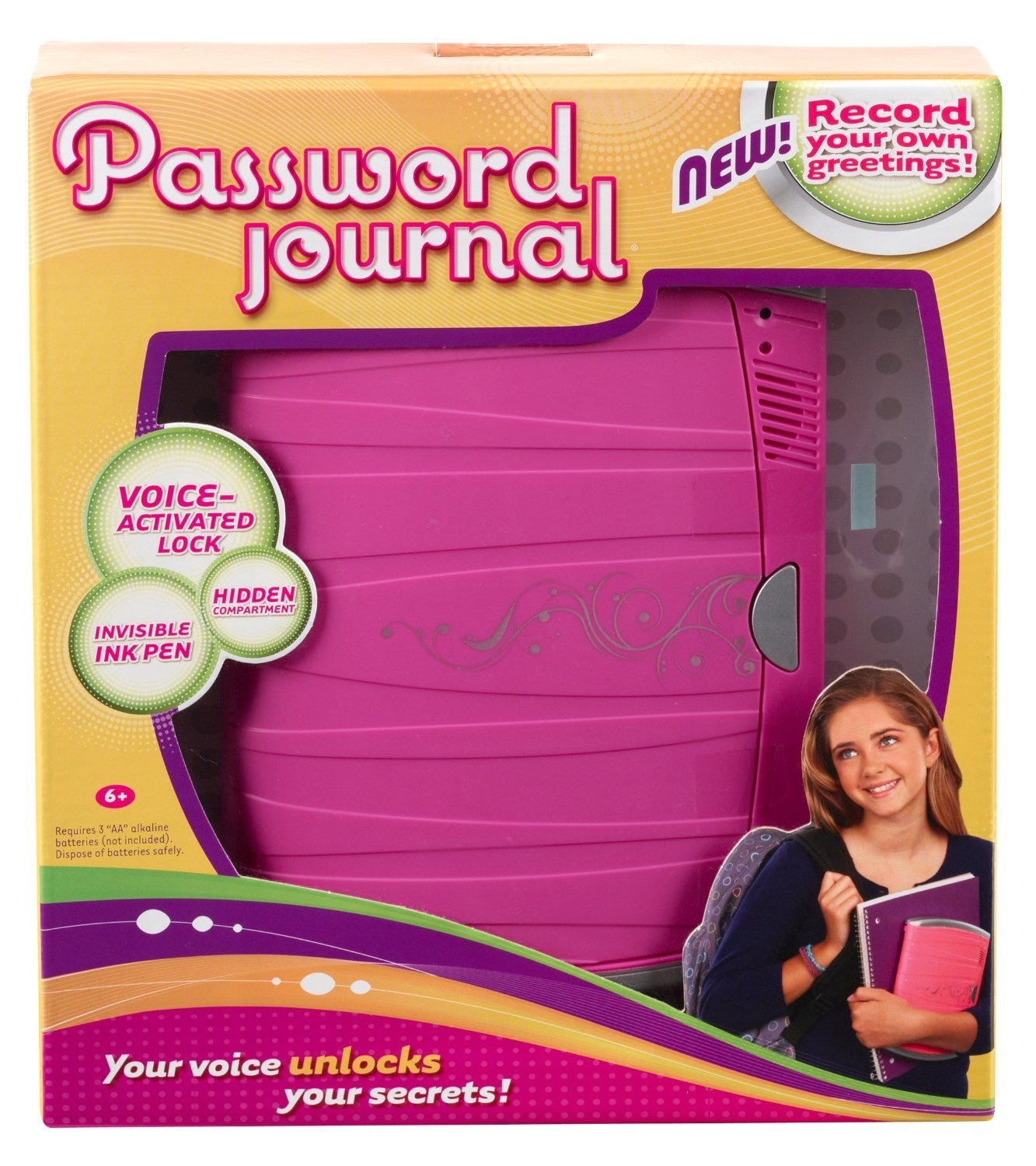 Amazon.com: Mattel Password Journal 8 : Toys & Games