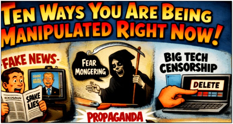 Everything You Watch or Read is Owned By Six Billionaires And They Hate You