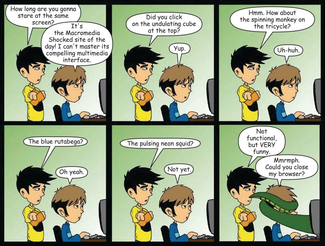 Macromedia FlashDance - Penny Arcade