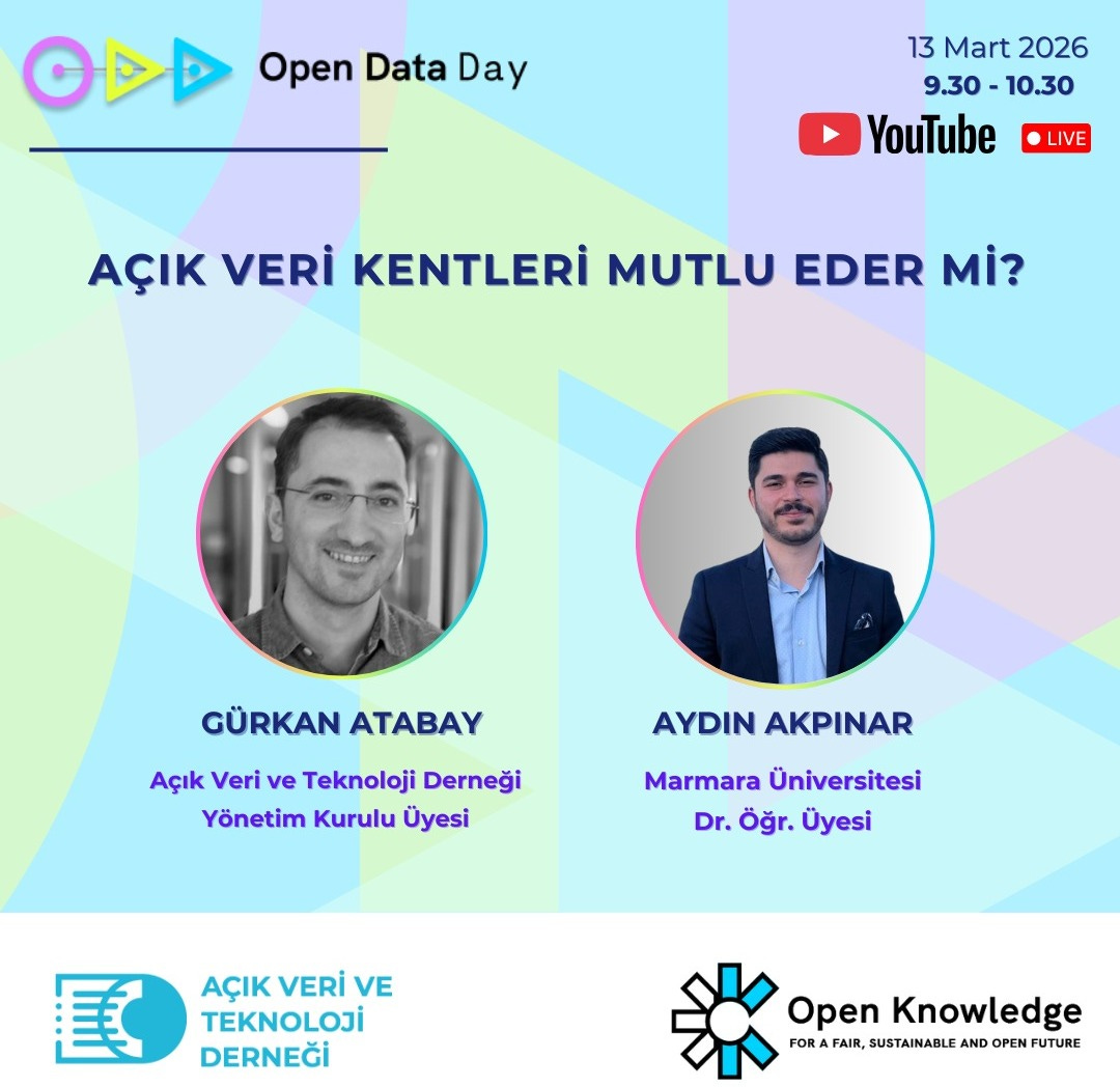 Açık Veri Kentleri Mutlu Eder mi? | Open Data Day 2026 Açık Veri Kentleri Mutlu Eder mi? | Open Data Day 2026