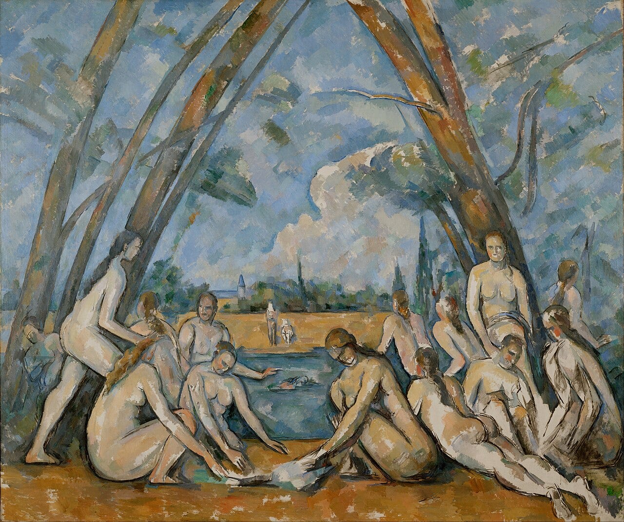 Cezanne The Large Bathers