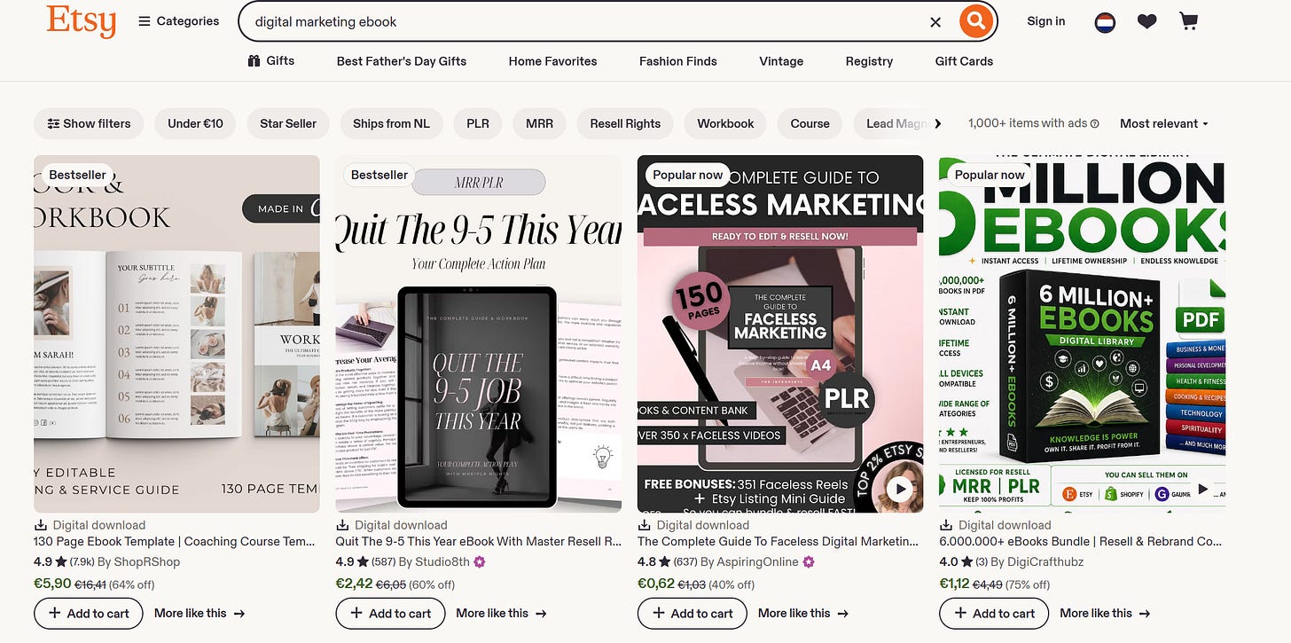 Etsy eBooks Competition