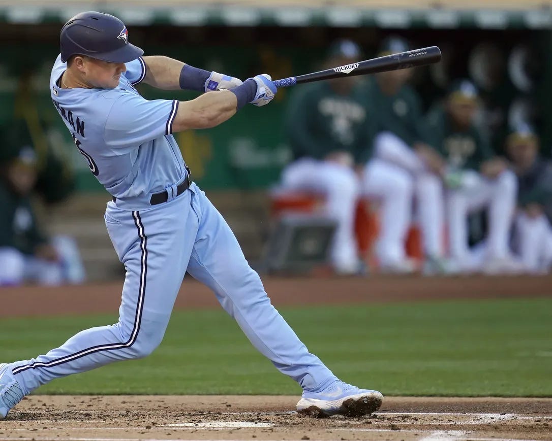 Matt Chapman has seen his production turn around in recent weeks.