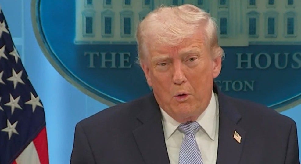 Trump Claims The Iranians Want To Be Bombed During Press Conference Fiasco Trump Claims The Iranians Want To Be Bombed During Press Conference Fiasco