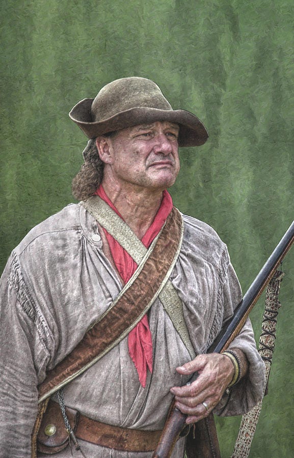 Backwoodsman Hunter Portrait by Randy Steele