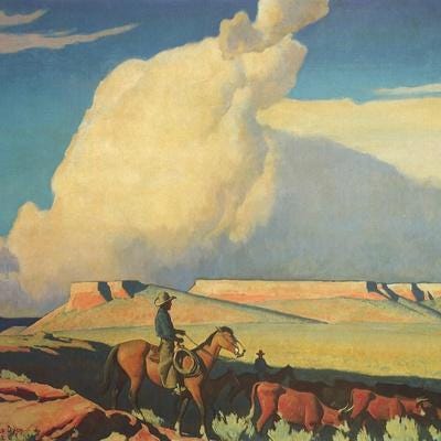 Open Range, 1942' Giclee Print - Maynard Dixon | Art.com